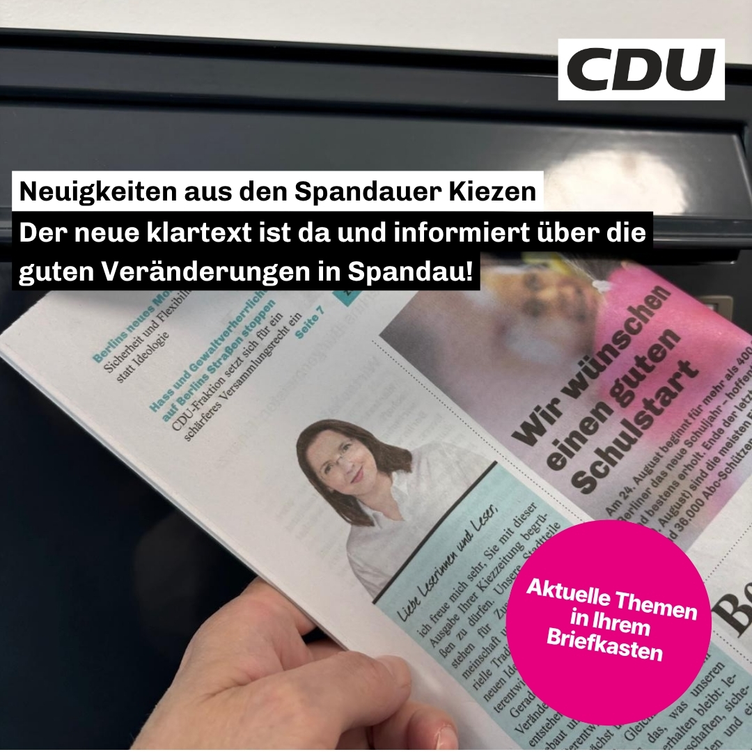 Spannende Themen aus Spandau